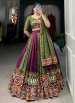 Rayon Wine Festival Wear Silk Printed Readymade Lehenga Choli